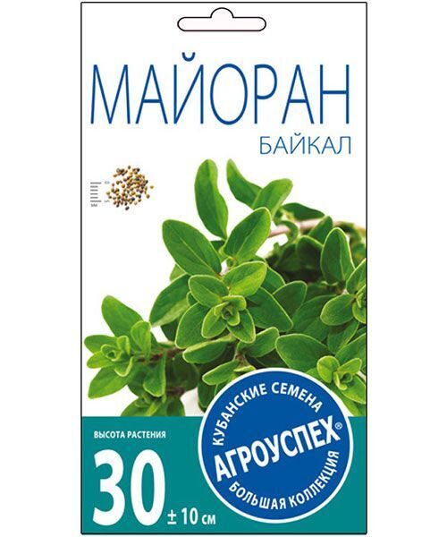 Майоран Байкал 0,1 г АГРОУСПЕХ